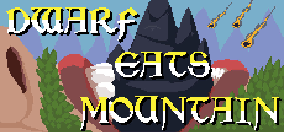 Dwarf Eats Mountain title art